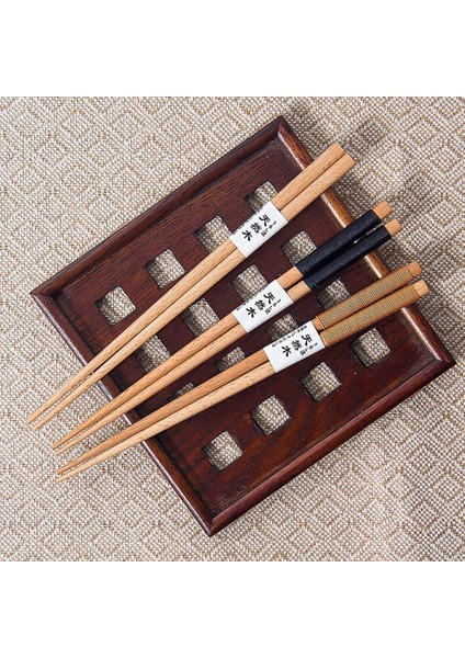 1 23 cm 1 Çift Japon Yemeği Çubuk Seyahat Baget Taşınabilir Yeniden Kullanılabilir Kaymaz Ahşap Çubuklarını Sofra Suşi Hashi Araçları Hedıye (Yurt Dışından) modelleri