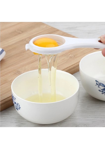 Beyaz 3 Adet Yumurta Ayırıcı Çok Fonksiyonlu Pp Dayanıklı Ev Yumurta Yumurta Sarısı Ayırma Yumurta Beyaz Filtre Pişirme Pişirme Araçları Mutfak Aletleri (Yurt Dışından) fırsatları