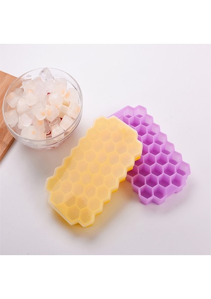 Kapaksız 37 Izgara Silikon Buz Yapım Makinesi Buz Kalıbı Buz Kalıp Mutfak Viski Kokteyl Aksesuarları Kolay Bırakılan Gıda Sınıfı Silikon (Yurt Dışından) indirimleri