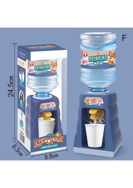 F Çocuk Simülasyon Su Sebili Oyuncak Mini Plastik Dayanıklı Karikatür Desen Temizlemesi Kolay Oyuncaklar Mutfak, Yemek ve Bar WWO66 (Yurt Dışından)