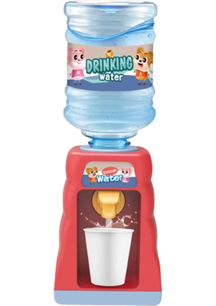 F Çocuk Simülasyon Su Sebili Oyuncak Mini Plastik Dayanıklı Karikatür Desen Temizlemesi Kolay Oyuncaklar Mutfak, Yemek ve Bar WWO66 (Yurt Dışından)
