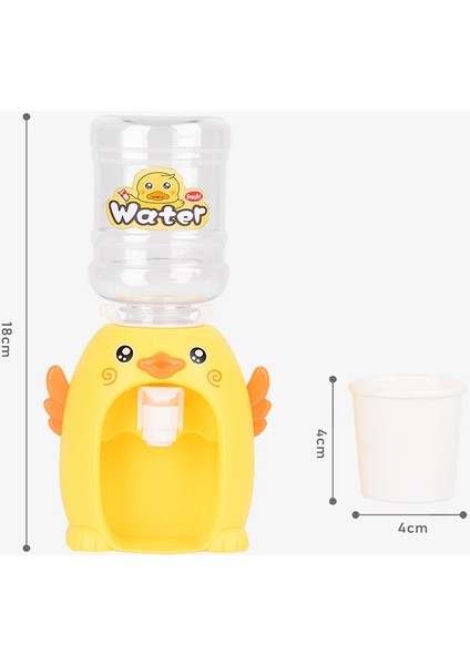 F Çocuk Simülasyon Su Sebili Oyuncak Mini Plastik Dayanıklı Karikatür Desen Temizlemesi Kolay Oyuncaklar Mutfak, Yemek ve Bar WWO66 (Yurt Dışından)
