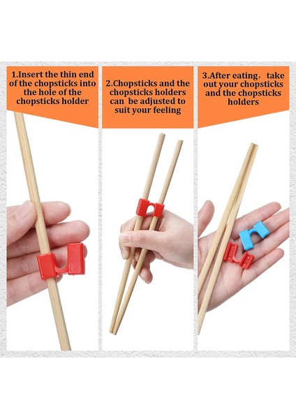 Black-8pcs 5/8pcs Yeniden Kullanılabilir Çubuk Yardımcıları Eğitim Çin Yemek Çubukları Eğitmen Tutucu Adouts Için Acemi Eğitmenler Veya Öğrenci (Yurt Dışından) fırsatları