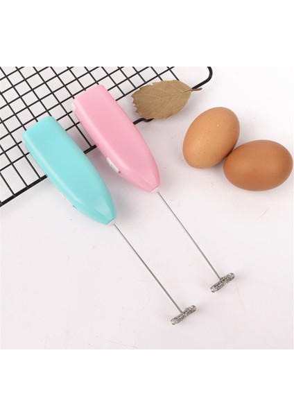 Siyah Mini Elektrikli Süt Köpürtücü Blender Kablosuz Kahve Çırpma Mikser El Yumurta Çırpıcı Cappuccino Frother Mikser Mutfak Çırpma Araçları (Yurt Dışından)