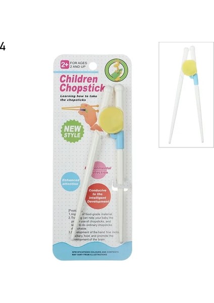 D-4 1 Çift Bebek Öğrenme Eğitim Çubuklarını Karikatür Hayvan Acemi Çubuk Sofra Çocuklar Yeme Eğitimi Yardımcı Bebek Araçları (Yurt Dışından)