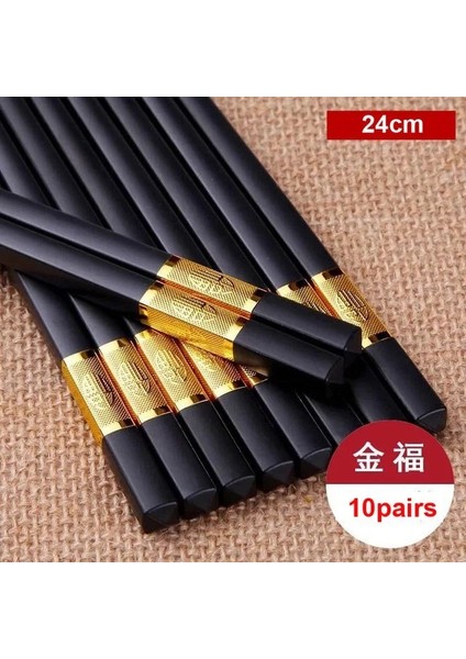 24CM-10PAIRS-JF Yemek Çubukları 10 Çift Yeniden Kullanılabilir Cam Elyaf Yiyecek Çubukları Japon Çin Kore Yemek ve Yemek Pişirmeye Uygun, Hepsi Bir Hediye Kutusunda (Yurt Dışından) fiyatları