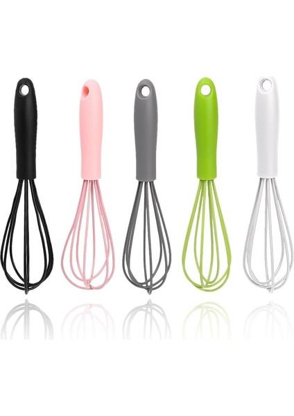 1 Adet Rastgele Renk Mini Manuel Yumurta Çırpıcı Paslanmaz Çelik Silikon Yumurta Çırpma Manuel El Mikseri Dayanıklı Pişirme Araçları Ev Mutfak Aksesuarları (Yurt Dışından)