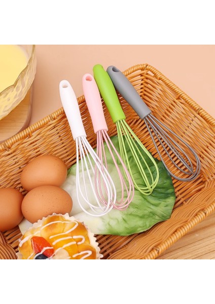 1 Adet Rastgele Renk Mini Manuel Yumurta Çırpıcı Paslanmaz Çelik Silikon Yumurta Çırpma Manuel El Mikseri Dayanıklı Pişirme Araçları Ev Mutfak Aksesuarları (Yurt Dışından) fırsatları