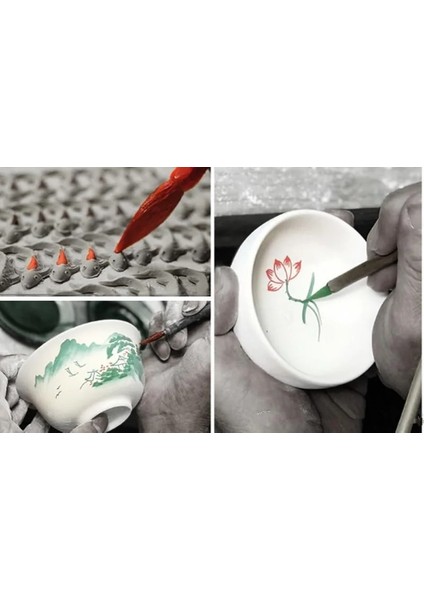 S Lotus Çay Bardağı Porselen Zen Drinkware El Boyalı Seramik Yeni Varış Küçük Çay Kupa Balık Çin Çay Seti Aksesuarları (Yurt Dışından) indirimleri