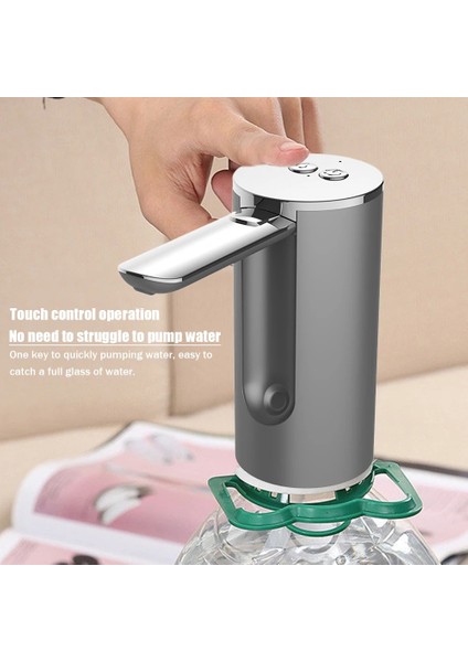 Gri B 1200MAH Otomatik Elektrikli Su Sebili Akıllı Su Pompası Taşınabilir Mini Elektrikli Galon Pompası Mutfak Için Namlulu Su Elektrikli Pompa (Yurt Dışından) fırsatları