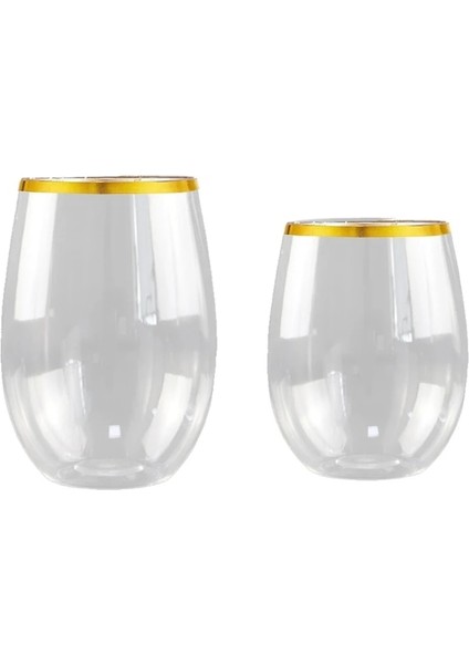 Ananas Bardağı 12 12/16OZ Kırılmaz Sapsız Plastik Şarap Şampanya Bardakları Yeniden Kullanılabilir Kırılmaz Bar Ev Düğün Için Bardak Içme (Yurt Dışından) fırsatları