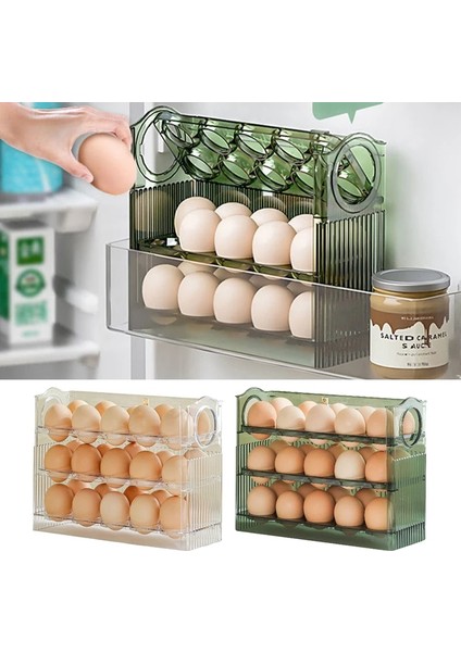 Yeşil Yumurta Saklama Kutusu Buzdolabı Organizatör Gıda Kapları Yumurta Taze Tutma Kutusu Tutucu Tepsi Dağıtıcı Mutfak Saklama Kutuları Yeni (Yurt Dışından) fiyatları