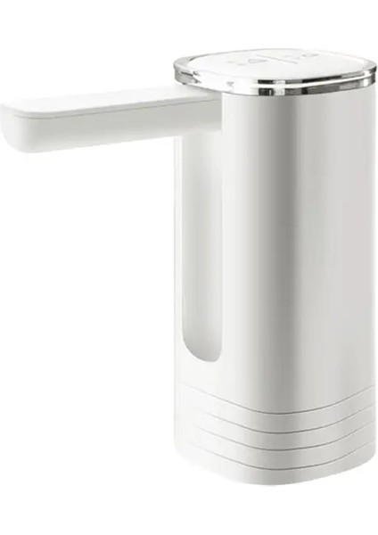 Gümüş Taşınabilir Su Pompası Su Sebili Kompakt Boyut Elektrikli Su Şişesi Pompası Ofis Için Şarj Edilebilir Düşük Gürültü Mini Dağıtıcı (Yurt Dışından)