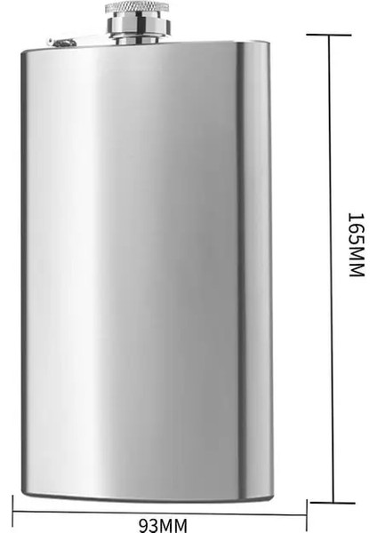 12 Oz (300 Ml) 1-12 Oz Yüksek Kaliteli Şarap Viski Pot Şişe Cep Şişeleri Tiryakisi Alkol Şişesi Taşınabilir Drinkware Paslanmaz Çelik Cep Şişesi (Yurt Dışından)