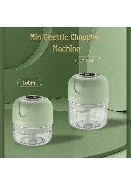 Yeşil (100ML) Sarımsak Kırıcı Rende Presi Mutfak Robotları Öğütücü Kıyıcı Kıyma Makinesi Elektrikli Mini Sarımsak Blender Mutfak Aksesuarları (Yurt Dışından) fiyatları