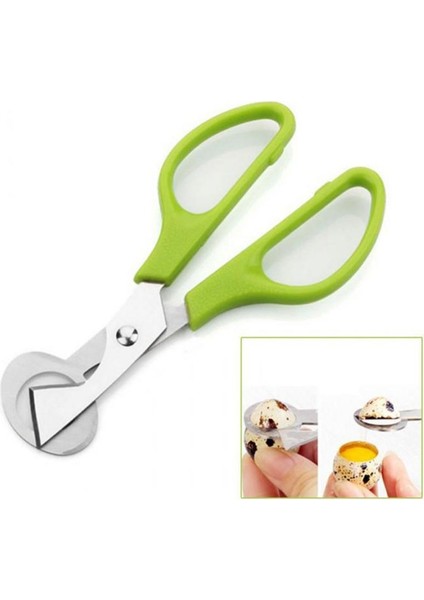Sarı Bıldırcın Yumurtası Makas Açık Çatlak Küçük Yumurta Kabuğu Ayırıcı Kesici Açıcı Aracı Clipper Kraker Bıçak Kesme Mutfak Aksesuarları (Yurt Dışından)