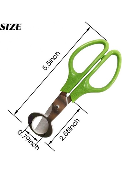 Sarı Bıldırcın Yumurtası Makas Açık Çatlak Küçük Yumurta Kabuğu Ayırıcı Kesici Açıcı Aracı Clipper Kraker Bıçak Kesme Mutfak Aksesuarları (Yurt Dışından)
