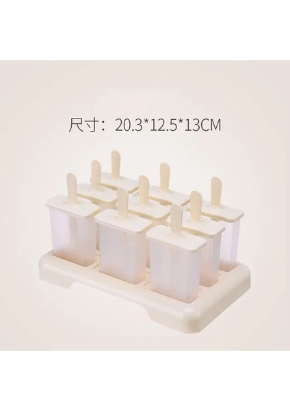 Resim Olarak 2/4/9 Izgara Çubuklu Popsicle Kalıp Gıda Sınıfı Dondurma Kalıp Buz Pops Şekil Kalıp Yeniden Kullanılabilir Dondurma Aracı Mutfak Aracı Alet (Yurt Dışından)