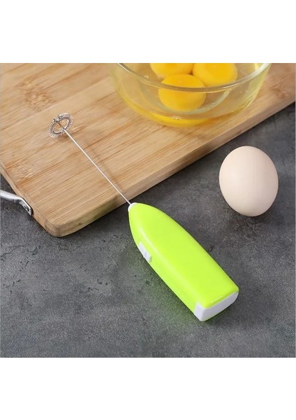 Yeşil Mutfak Mini Yumurta Blender Süt Köpürtücü Elektrikli El Yumurta Çırpıcı Kahve Süt Çay Blender Krem Karıştırma Araçları Yendi (Yurt Dışından)