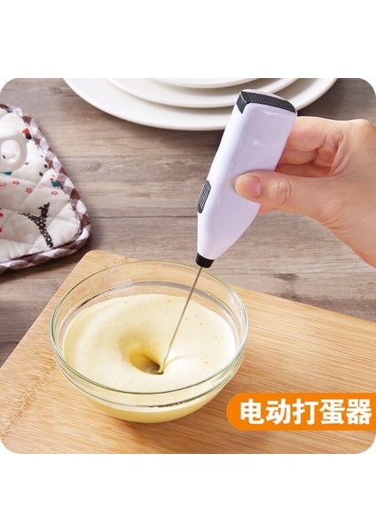 Yeşil Mutfak Mini Yumurta Blender Süt Köpürtücü Elektrikli El Yumurta Çırpıcı Kahve Süt Çay Blender Krem Karıştırma Araçları Yendi (Yurt Dışından)