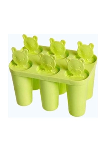 03 Dairesel Diy Dondurma Kalıp Kolay Kalıptan Çıkarma Sevimli Karikatür Dondurma Çocuklar Için Buz Kalıp 6 Grup Kapaklı Dondurma Kalıbı (Yurt Dışından) fiyatları