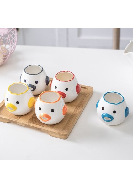 Mavi Sevimli Karikatür Civciv Seramik Yumurta Bölücü Sarısı Proteini Mini Ayırıcı Sıvı Filtre Otomatik Ayırma Ayırıcı Açıcı Pişirme (Yurt Dışından)