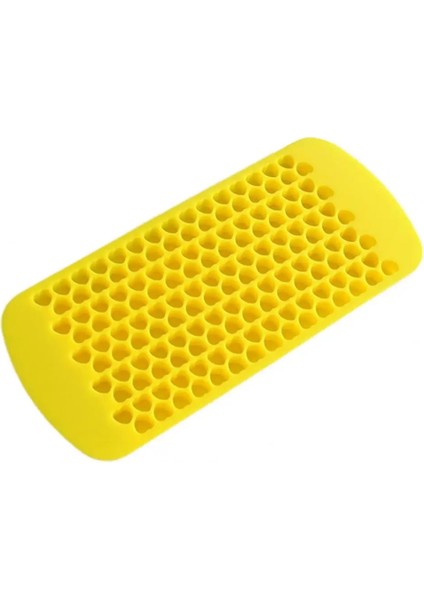 Sarı Buz Küpü Tepsi Mini Kalp Tasarımları Buz Küpü Makinesi Süper Yumuşak Silikon 150 Izgaralar Buz Küpü Makinesi Kalıp Mutfak Malzemeleri Ev Için (Yurt Dışından) fırsatları