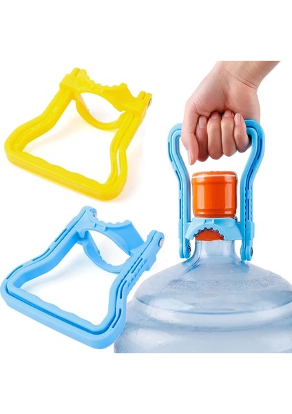 Mavi Su Kaldırıcı Çok Fonksiyonlu Plastik Şişelenmiş Su Kolu Yüksek Kaliteli Çift Kova Kalın ve Enerji Tasarruflu Çift Kova Kolu (Yurt Dışından)