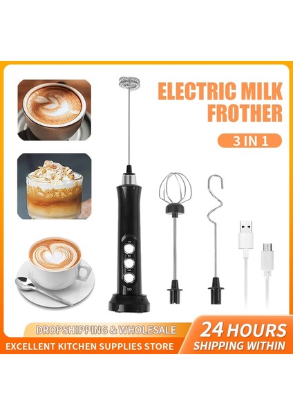 Kırmızı Elektrikli Süt Köpürtücü Şarj Edilebilir 3 In 1 Çırpma Köpük Makinesi El Köpürtücü Kahve Süt Köpürtme Mikser Yumurta Çırpma Mutfak Aletleri (Yurt Dışından) fiyatları