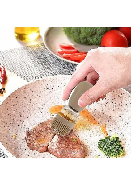 Barbekü Fırçalı Kırmızı Yağ Dispenseri Şişesi 2'si 1 Arada Cam Zeytinyağı Dispenseri Şişesi Sıkma Yağ Şişesi Pişirme Için Yağ Dispenseri (Yurt Dışından) indirimleri