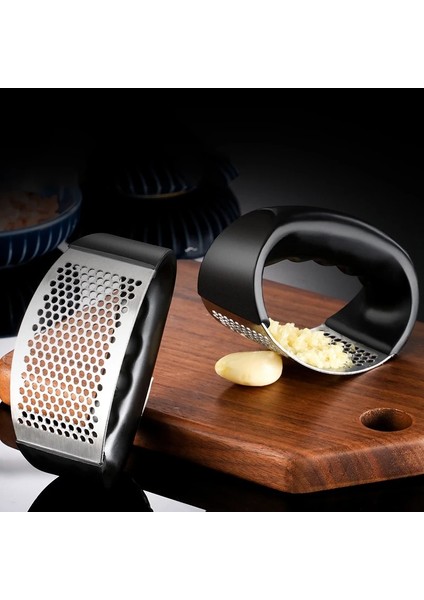 Soyucu Sarımsak Presi Paslanmaz Çelik Sarımsak Kırıcı Halka Şeklindeki Manuel Sarımsak Aracı Meyve ve Sebze Soyucu Ev Gadget Sarımsak Kıyıcı (Yurt Dışından) fiyatları