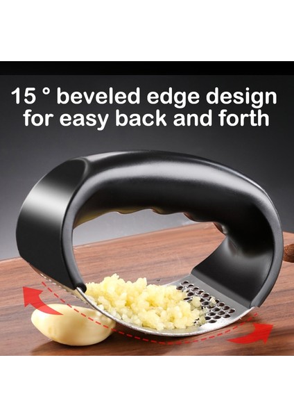 Soyucu Sarımsak Presi Paslanmaz Çelik Sarımsak Kırıcı Halka Şeklindeki Manuel Sarımsak Aracı Meyve ve Sebze Soyucu Ev Gadget Sarımsak Kıyıcı (Yurt Dışından) modelleri