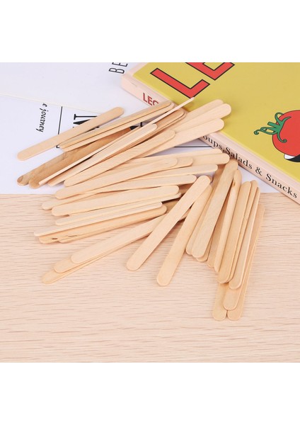 50MM x 10MM x 2mm 50 Adet Dondurma Dondurma Çubuğu Doğal Tahta Çubuklar Dondurma Kaşığı El Sanatları Sanat Dondurma Lolly Kek Araçları (Yurt Dışından) modelleri