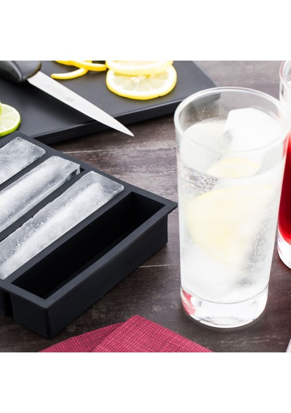 Mavi 6 Izgaralı Buz Tepsisi Silikon Top Viski Buz Hokeyi Makinesi, Büyük Kare Buz Tepsisi Kalıbı, Kokteyller Için, Yeniden Kullanılabilir ve Bpa Içermez (Yurt Dışından) fiyatları