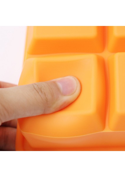 Mavi 6 Izgaralı Buz Tepsisi Silikon Top Viski Buz Hokeyi Makinesi, Büyük Kare Buz Tepsisi Kalıbı, Kokteyller Için, Yeniden Kullanılabilir ve Bpa Içermez (Yurt Dışından) fırsatları