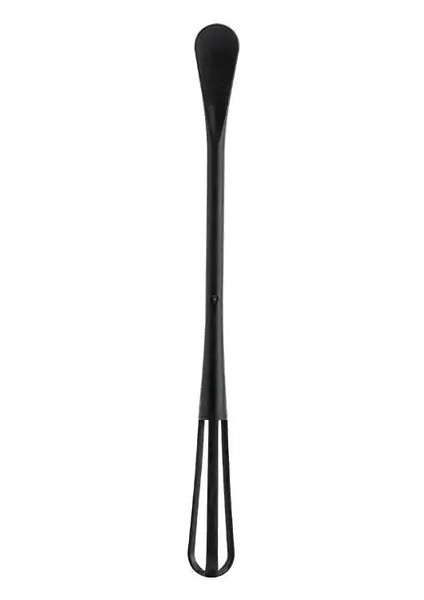 Siyah 22 cm 1 Adet Yumurta Çırpma Çok Yönlü Süt Köpürtücü El Itme Mikser Karıştırıcı Karıştırma El Itme Çırpma Taşınabilir Manuel Yumurta Çırpıcı Yumurta Araçları (Yurt Dışından)