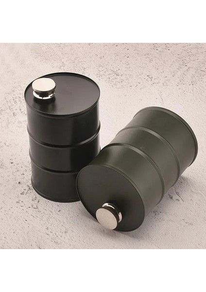 Kırmızı 25 Oz Votka Yağ Davulları Viski Flagon Yağ Varil Votka Viski Sürahi Taşınabilir Açık Seyahat 304 Paslanmaz Çelik Likör Cep Şişesi (Yurt Dışından) indirimleri