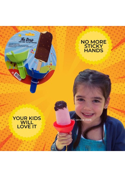 Kırmızı Damlamaya Dayanıklı Popsicle Rafı Damlamasız Buz Pop Tutucu Pop No Damla Karışıklık Ücretsiz Dondurulmuş Ikramlar Raf Popsicle Tutucu Pipetli (Yurt Dışından) modelleri