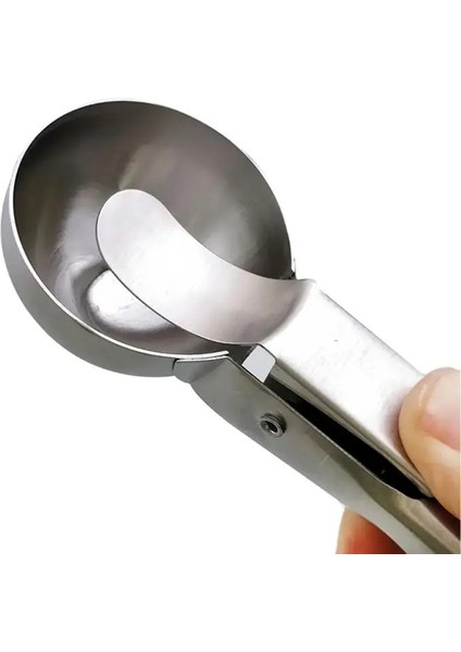 Siyah 304 Paslanmaz Çelik Dondurma Kaşığı Çift Amaçlı Dondurma Topu Kepçe Meyve Kaşığı Kalınlaşmış Dondurma Kaşığı Mutfak Malzemeleri (Yurt Dışından) modelleri