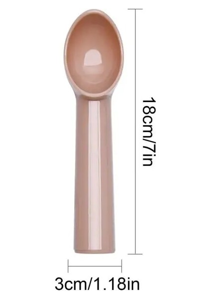 Dondurma Kaşığı 4 Adet Dondurma Kaşığı Kalınlaşmış Plastik Patates Püresi Şerbet Kaşığı Ev Meyve Karpuz Yoğurt Kavun Mutfak Aracı (Yurt Dışından)