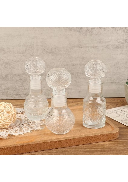 Stil P2 1 Adet Küçük Boş Ruh Viski Şarap Şişesi 50 ml Mini Cam Alkol Likör Şişeleri Vidalı Kapaklı Viski Sürahi (Yurt Dışından) indirimleri