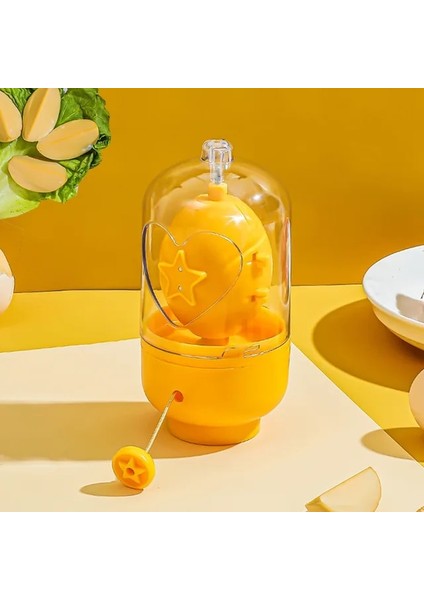 02 Sarı Yeni Yumurta Karıştırıcı El Yumurta Çalkalayıcı Mikser Gıda Sınıfı Silikon Yumurta Döndürücü Manuel Alet Sert Haşlanmış Yumurta Için Kabuk Yumurta Döndürücü (Yurt Dışından)