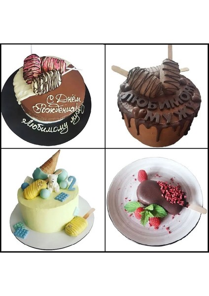 JSC3075 102 Gıda Sınıfı Silikon Dondurma Kalıpları Çikolatalı Kek Popsicle Kalıp Dıy Ev Yapımı Dondurulmuş Meyve Buz Lolly Kalıp Ücretsiz Sticks (Yurt Dışından) indirimleri