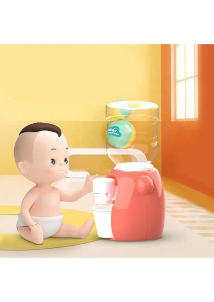 Mavi Mini Su Sebili Bebek Oyuncak Içme Suyu Soğutucu Hayat Gibi Sevimli Çocuk Cosplsy Sahne Ev Dekor Süs Ev Aksesuarları (Yurt Dışından) fiyatları