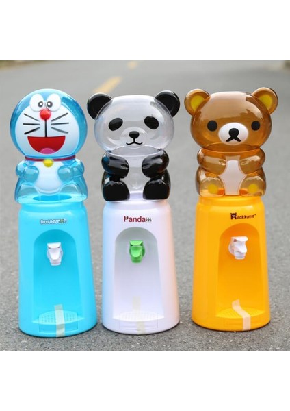Kırmızı Ketty Mini Karikatür Su Sebili Çocuk Yurdu Ofis Masası Için Sevimli Su Sebili Kawaii Anime Figürleri Içme Çeşmesi 2000 ml (Yurt Dışından) modelleri