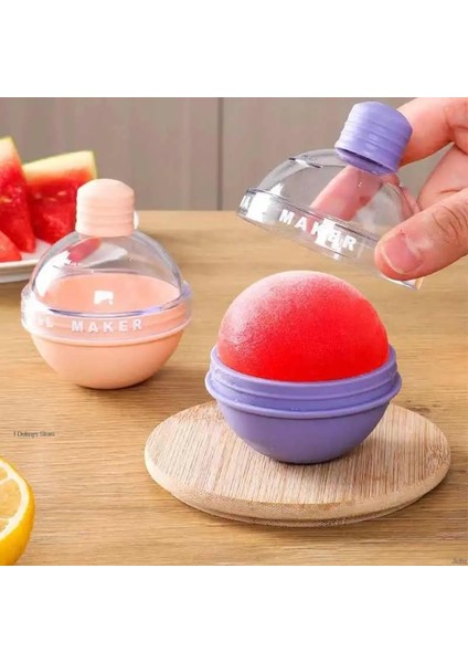 Pembe Küp Kalıp Buz Küpü Kalıp Yaratıcı Buz Küpü Makineleri Yuvarlak Buz Hokeyi Kalıp Silikon Lamba Topu Şekli Buz Topu Yuvarlak Kokteyl Viski Içecek Bar Mutfak Aracı (Yurt Dışından)