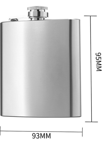 6 Oz 6/8 Oz Paslanmaz Çelik Cep Şişesi Alkol Şişesi Huni ile Likör Viski Şarap Açık Taşınabilir Cep Cep Şişesi Vidalı Kapak (Yurt Dışından)
