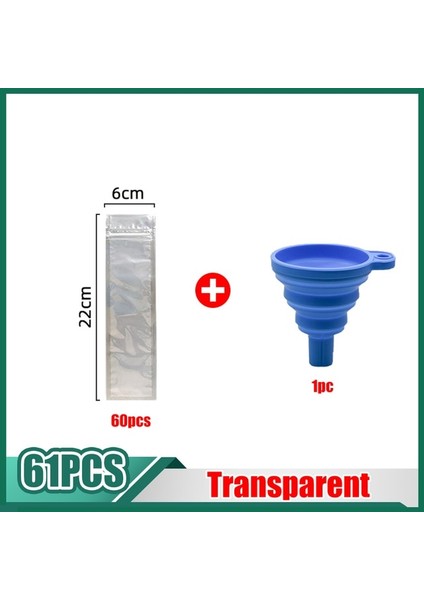 60 Adet 6X22 cm Şeffaf Dondurma Torbaları Tek Kullanımlık Buz Kalıp Çantaları Popsicle Çanta Dondurma Suyu Soda Yoğurt Çikolata Buz Torbaları Mutfak Aracı (Yurt Dışından)