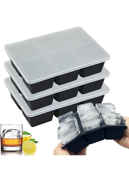 Petek Gıda Sınıfı Silikon Buz Kalıbı Kalıp Yeniden Kullanılabilir Buz Küpü Kalıp Buz Topu Kalıbı Kare Buz Yapım Makinesi Dondurma Araçları Mutfak Aksesuarları (Yurt Dışından) indirimleri