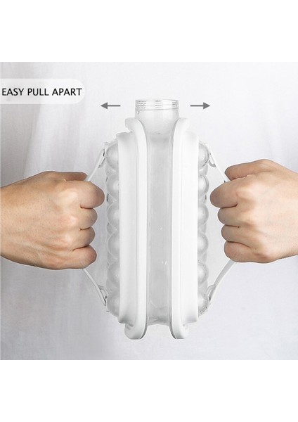 2 Adet Buz Küpü Kalıp2 Buz Topu Makinesi 2 In 1 Buz Küpü Kalıp Silikon Bar Kıvırma Buz Yapma Aracı Mutfak Gadget Yaratıcı Buz Küpü Tepsi (Yurt Dışından)